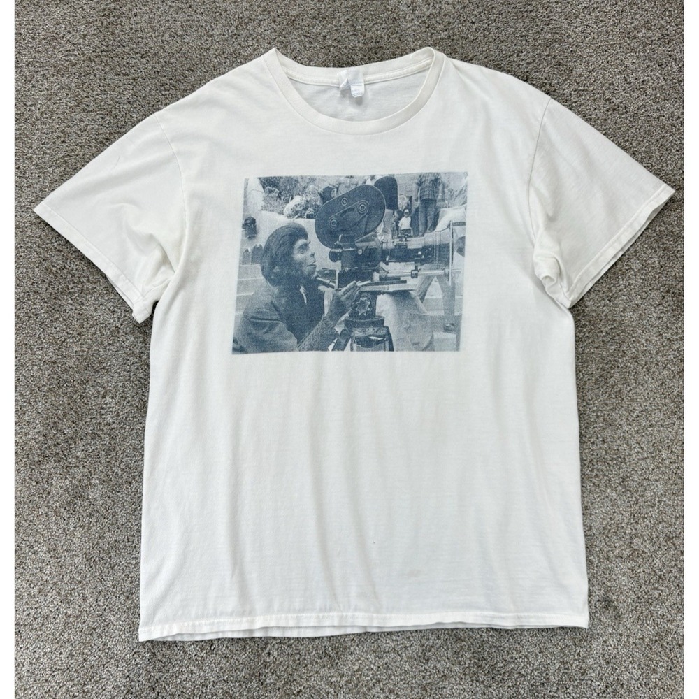 Vtg Planet of the Apes '68 Behind The Scenes Tee White Ring Spun Port Company L